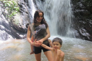 small waterfall